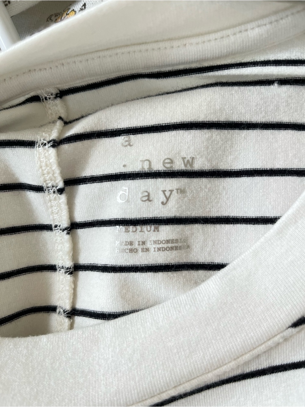 Striped T Shirt Dress - Picture 2 of 5